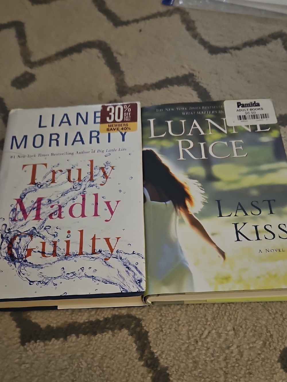 "Truly Madly Guilty" Hardcover - I Can Mix Up Books Up To 5 Lbs